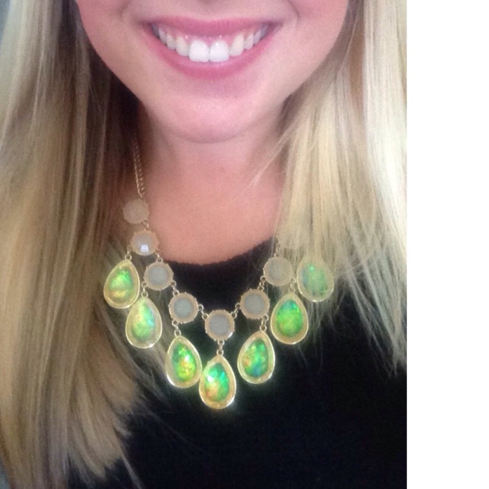 Champagne Statement Necklace